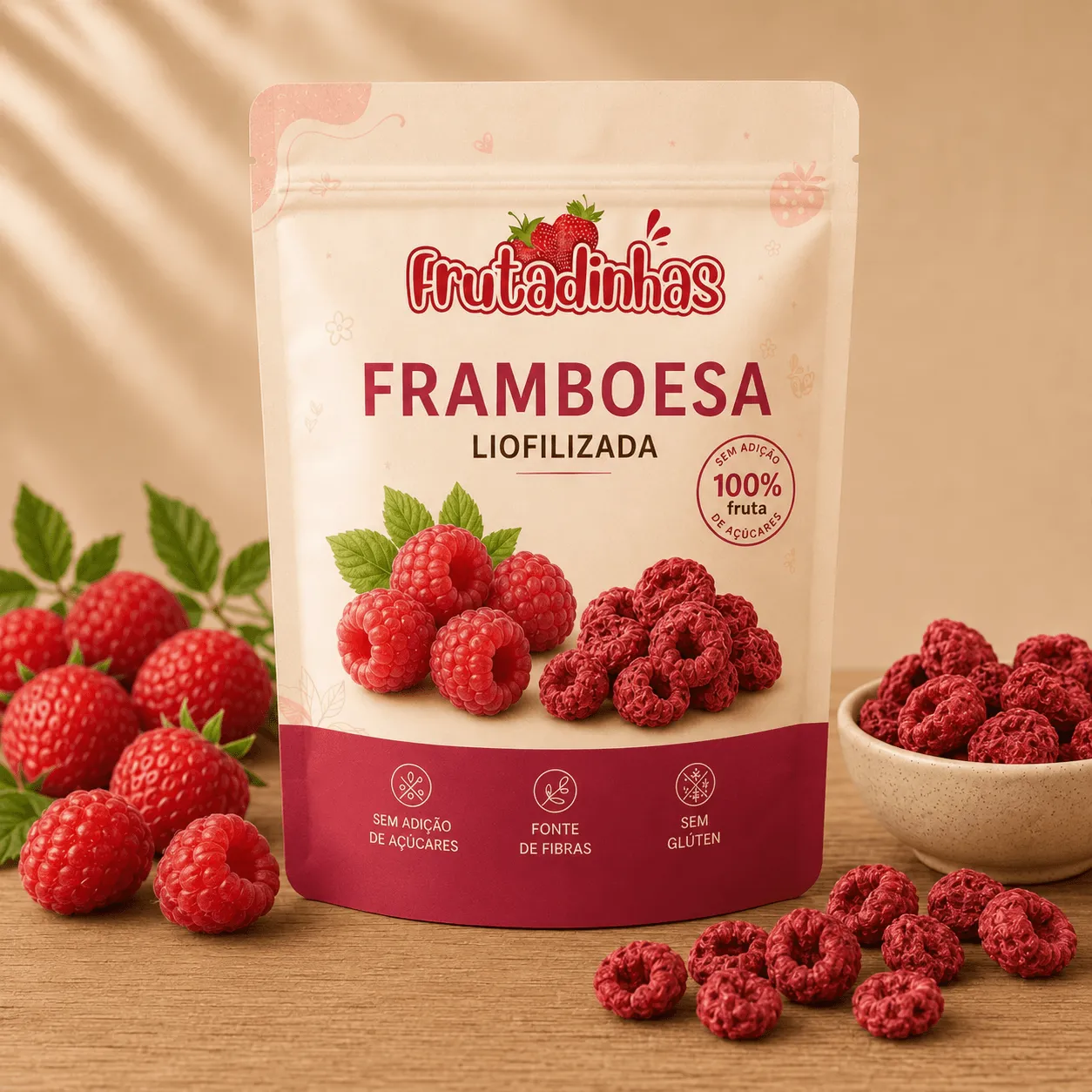 Framboesa Liofilizada